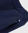 Pantalon femme en coton bleu SMOKING