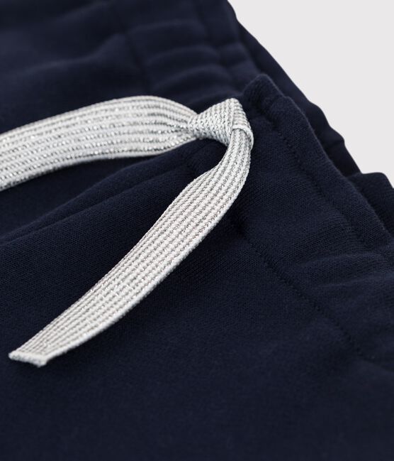 Pantalon en molleton bébé. bleu SMOKING