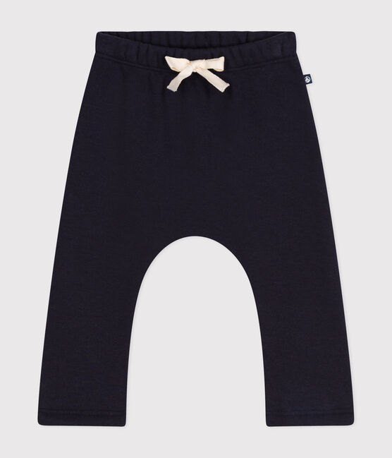 Pantalon en molleton doux et chaud bébé bleu SMOKING
