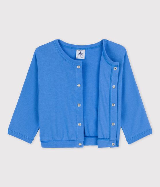 Cardigan en coton bébé bleu BRASIER