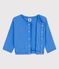 Cardigan en coton bébé bleu BRASIER