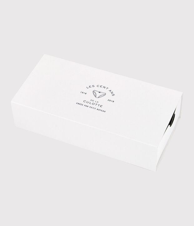 Semainier 5 culottes en coton fin Femme multicouleur