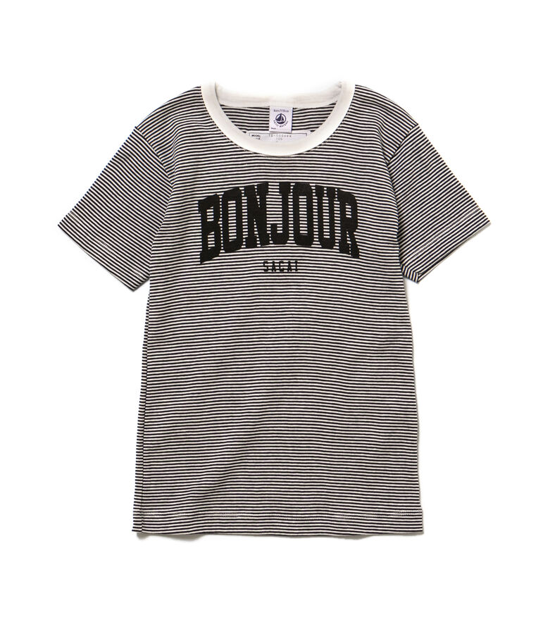 Duo de tee-shirts manches courtes petit gar&ccedil;on multicouleur