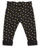 Pantalon bébé fille imprimé pois dorés noir CITY/jaune DORE