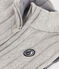 Gilet sans manche en tubique enfant fille/garçon gris CHATON CHINE