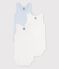 Lot de 3 bodies sans manches en coton biologique variante 1
