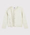 Cardigan en tubique enfant Fille beige MONTELIMAR CHINE