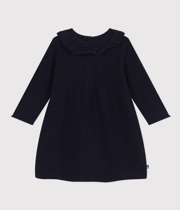 Robe manches longues en tricot bébé