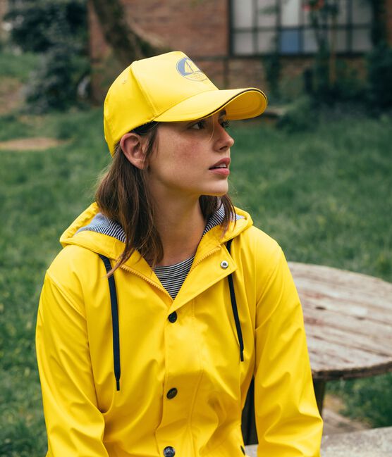 Casquette mixte jaune JAUNE