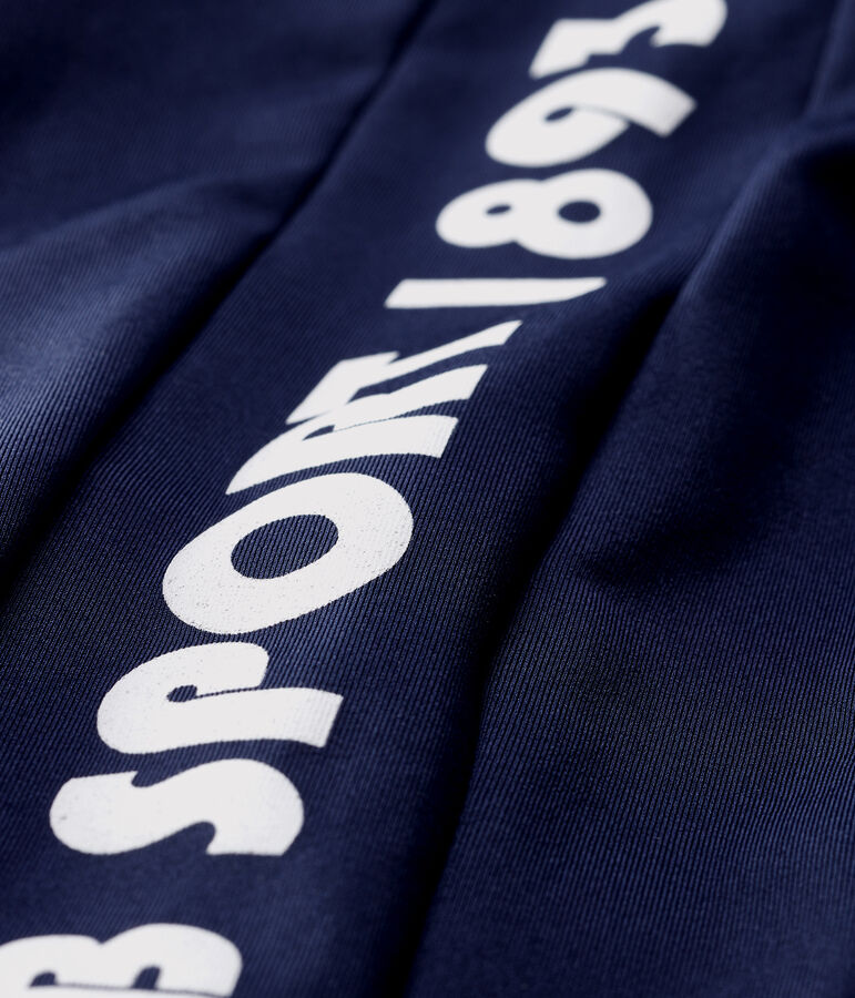 Legging de sport enfant fille bleu