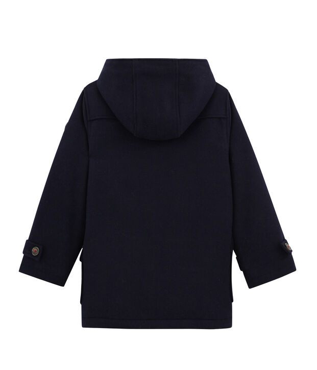 Duffle coat enfant gar&ccedil;on bleu marine