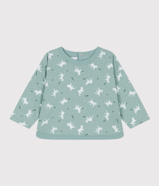 Tee-shirt manches longues en tubique bébé PAUL/ MULTICO