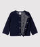 Cardigan en tubique matelassé bébé. bleu SMOKING