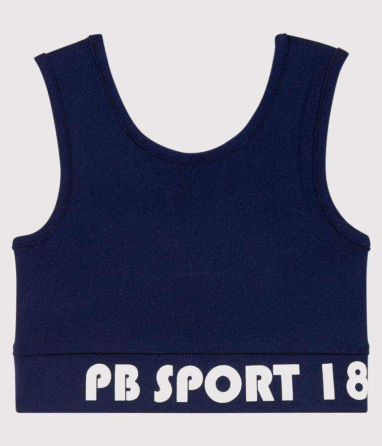 Brassi&egrave;re de sport Fille bleu