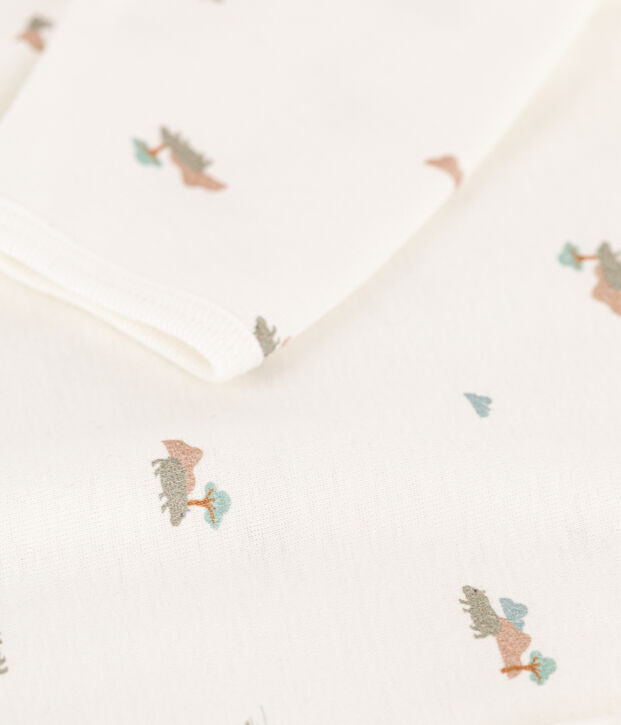 Dors-bien animaux en coton blanc/multicouleur