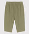 Pantalon bébé en gaze de coton vert MARECAGE