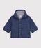Veste b&eacute;b&eacute; en denim matelass&eacute; brod&eacute; &eacute;toiles bleu