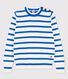 Pull marin en coton Femme
