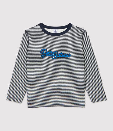 PETIT BATEAU - Tee-shirt manches longues en tubique enfant garçon