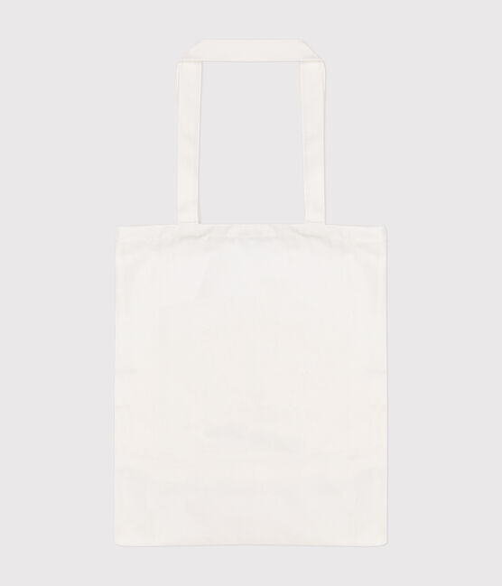 Tote bag Monsieur Madame en coton blanc MARSHMALLOW