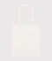 Tote bag Monsieur Madame en coton blanc MARSHMALLOW