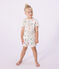 Pyjama short enfant en coton imprim&eacute; Op&eacute;ra blanc/multicouleur