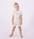 Pyjama short enfant en coton imprim&eacute; Op&eacute;ra