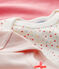 Lot de 3 bodies manches courtes rose bébé fille en coton biologique variante 1