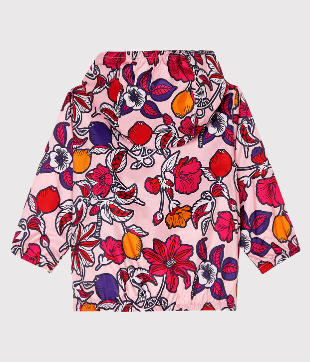 Coupe-vent anti-UV UPF 50+ b&eacute;b&eacute; mixte rose/multicouleur