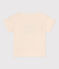 Tee-shirt manches courtes bébé en jersey avec motif écru AVALANCHE