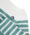Marinière en jersey enfant blanc MARSHMALLOW/bleu BRUT