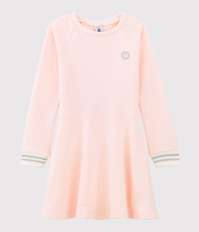 Robe enfant fille rose FLEUR