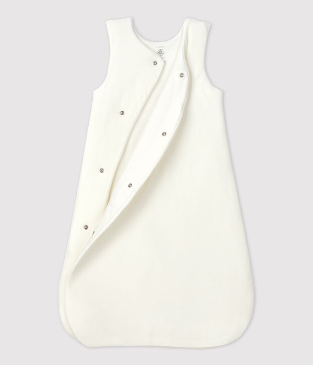 GIGOTEUSE B&Eacute;B&Eacute; EN VELOURS DE COTON BIOLOGIQUE TOG 2 blanc