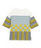 Tee-shirt graphique manches courtes mixte blanc MARSHMALLOW/blanc MULTICO