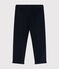 Pantalon en velours côtelé enfant garçon bleu SMOKING
