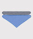 Lot de 2 bandanas rayés bébé