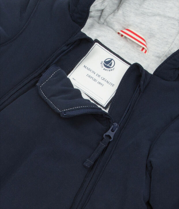 Combipilote microfibre b&eacute;b&eacute; mixte bleu
