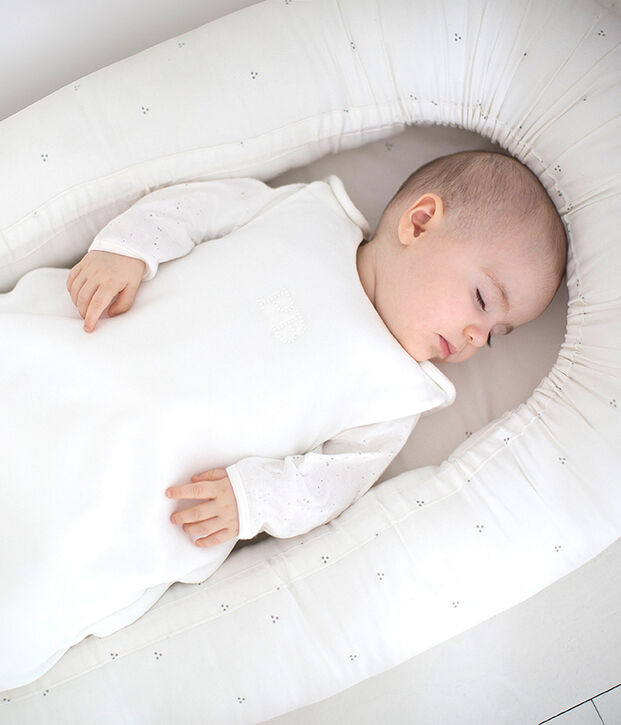 Gigoteuse b&eacute;b&eacute; mixte blanc