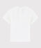 Tee-shirt bébé fille blanc ECUME