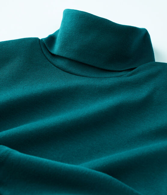 Sous-pull iconique en coton Femme vert PINEDE