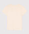Tee-shirt LE DROIT col rond en coton Femme écru AVALANCHE