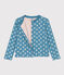 Cardigan imprimé en tubique matelassé enfant fille POLOCHON/ MULTICO