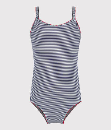 Maillot de bain une pièce enfant à rayures