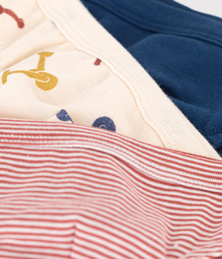 Lot de 3 slips trottinette en coton enfant variante 1