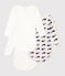 Lot de 3 bodies manches longues baleines b&eacute;b&eacute; en coton multicouleur