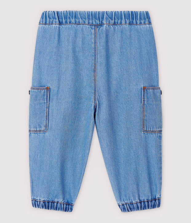 Pantalon en denim clair b&eacute;b&eacute; gar&ccedil;on bleu