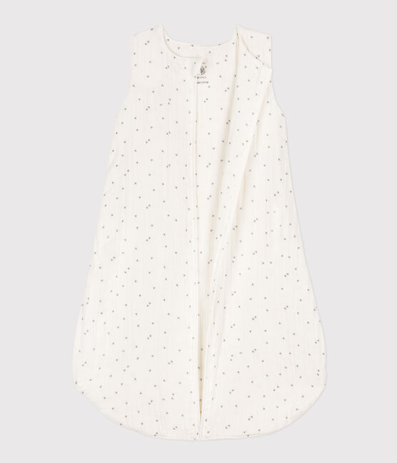 Gigoteuse légère  en gaze de coton TOG 1 blanc MARSHMALLOW/blanc MISTIGRI