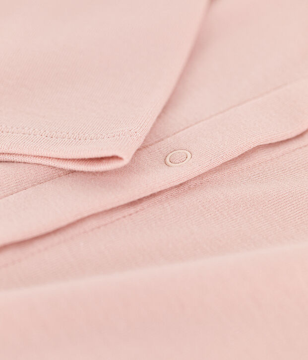 Cardigan en coton enfant fille rose