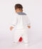 Pyjama 2 pièces bébé avec col marin blanc MARSHMALLOW