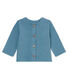 Cardigan bébé fille en coton/lin